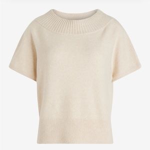 Express Crew Neck Short Sleeve Sweater